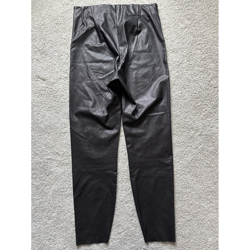 Altar'd State Black Faux Leather High Waisted Leggings‎ Slim Fit Women M 29x28 - Picture 4 of 6